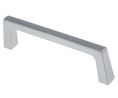 Handle, M6, 110.5mm, Aluminium, Silver, Pack of 2 pieces